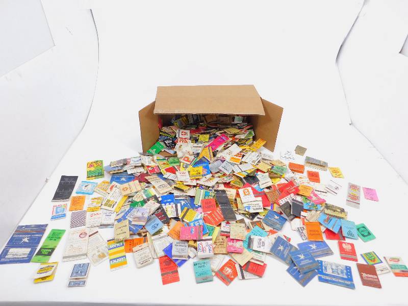 lot 28 image: Match Book Collection