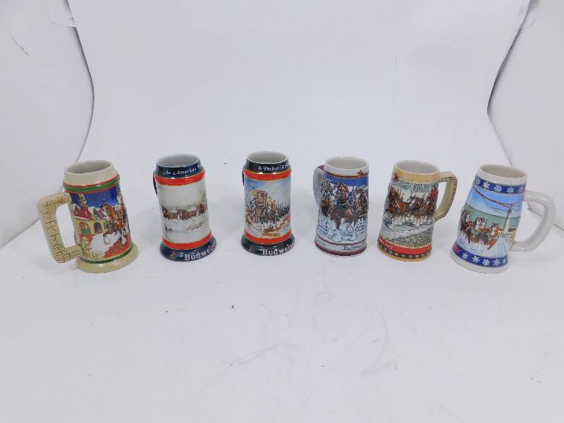 lot 78 image: Budweiser Steins