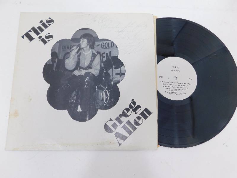 lot 88 image: Autographed Greg Allen Album