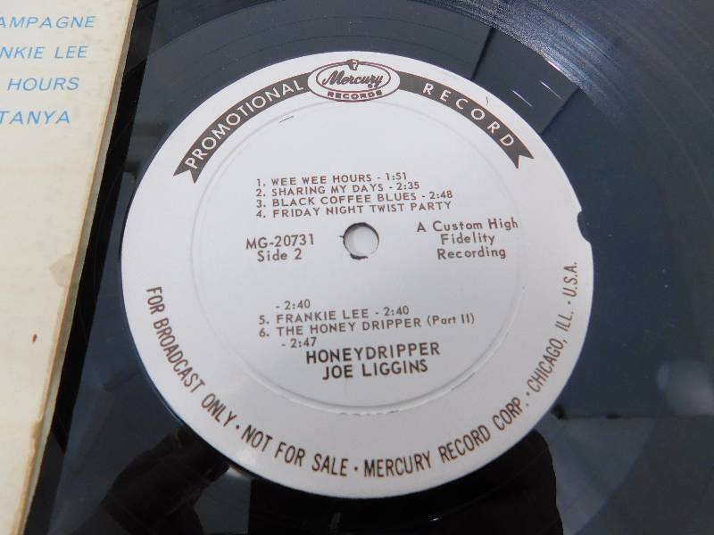 lot 86 image: Joe Liggins on A White Label