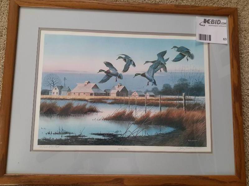 lot 63 image: Breakfast at Petersons by Jerry Raedeke