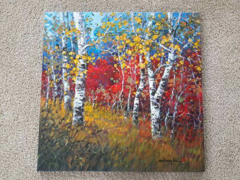 lot 40 image: Original   BIRCH PATH  AG160305-005 Kai Liu