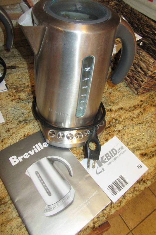 lot 79 image: Breville, Variable Temperature Kettle