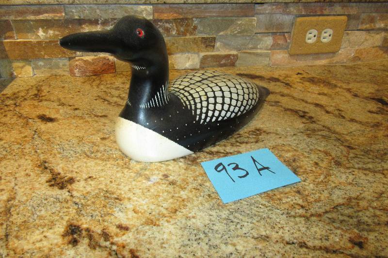 lot 93A image: Jennings, Decoy Co.  Karyl  LOON