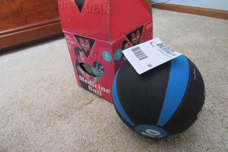 lot 198 image: 2 medicine Balls..