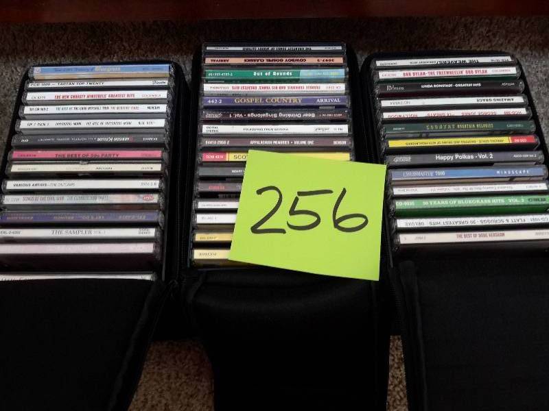 lot 256 image: Lot of CDs as pictured
