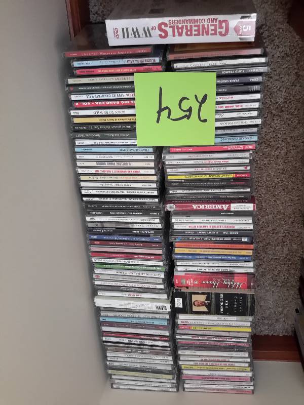 lot 254 image: Lot of CDs as pictured