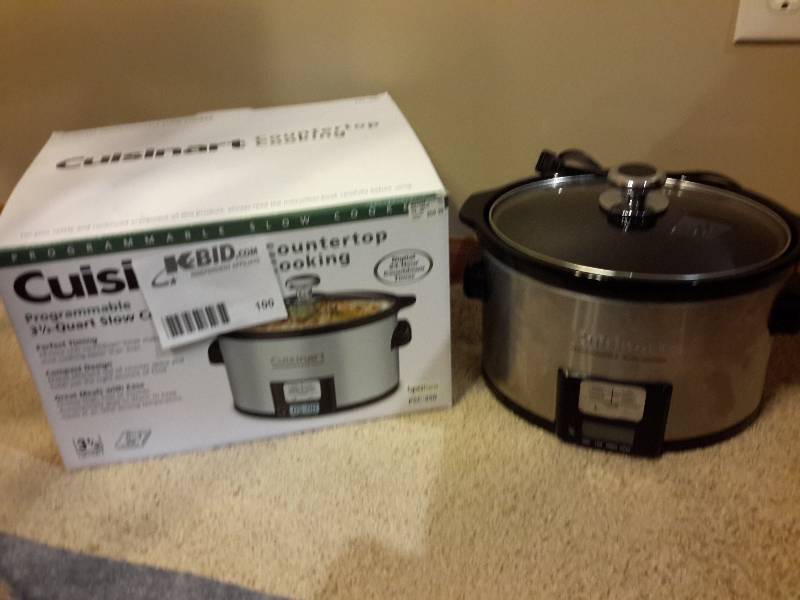 lot 100 image: Cuisinart, Crock Pot