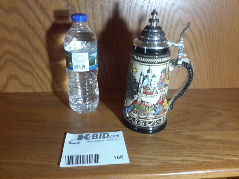 lot 166 image: Very nice Zoller and Born Beer Stein.. Made in Germany