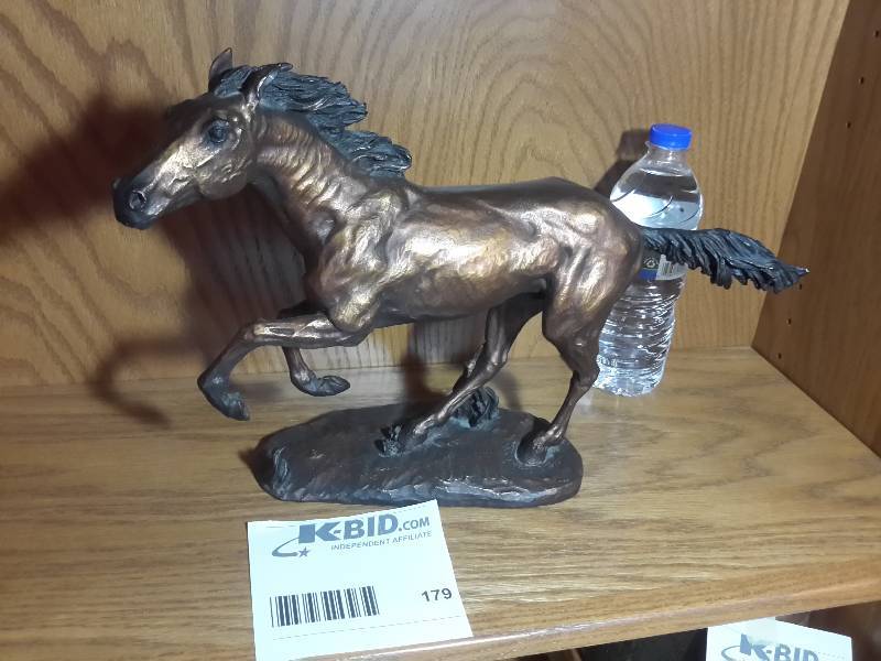 lot 179 image: Styllis, Horse Statue.. Made in Mexico