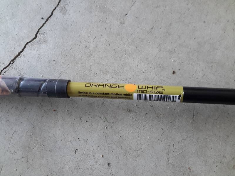 lot 237A image: Tour Training Stick.. New Orange Whip, Training Club..NEW