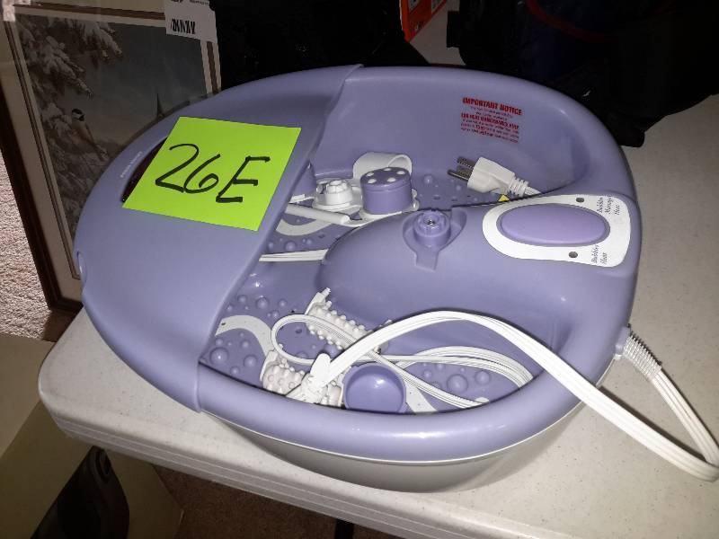 lot 26E image: HOMEDICS Foot Bath