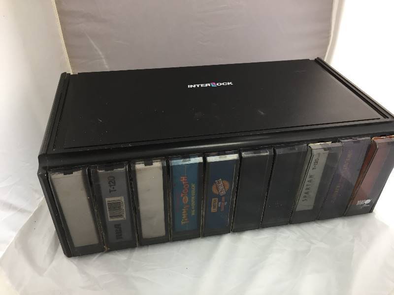 lot 56 image: Interlok VHS Case & Tapes