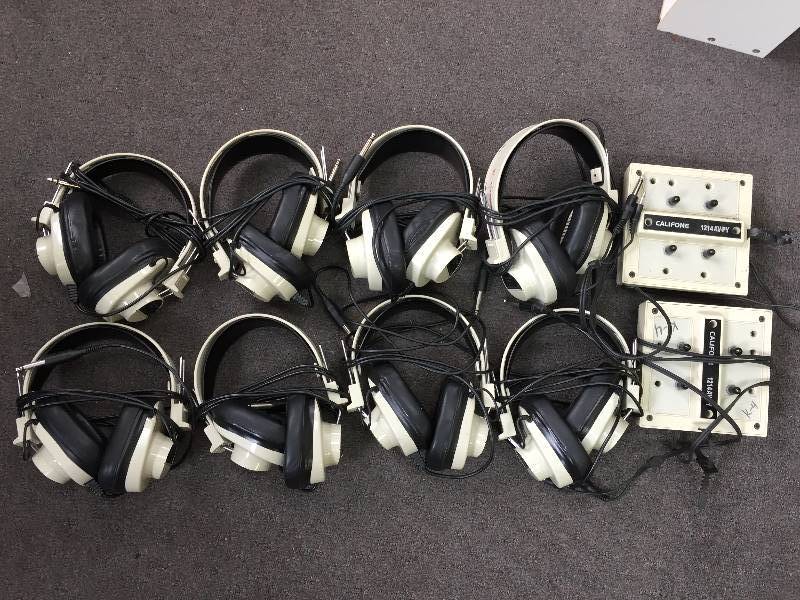 lot 68 image: Headphones Califone 2924AV