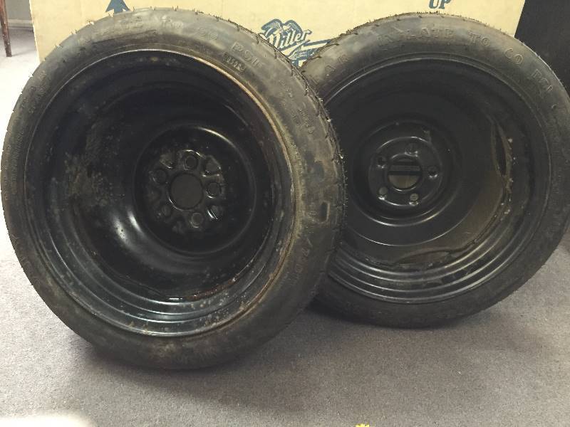 lot 105 image: Goodyear Tires T125  70D15