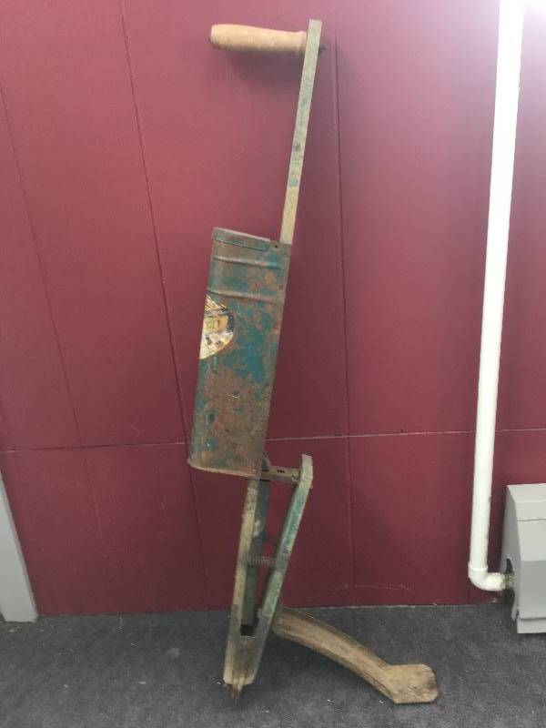 lot 86 image: Antique Dobbins Super Bilt Corn Planter