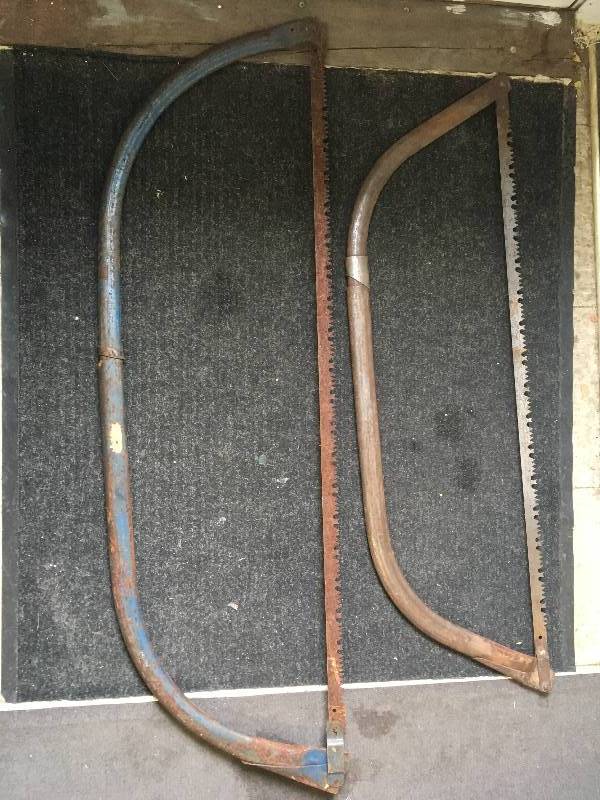 lot 89 image: 2 Bow Saws