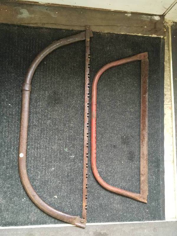 lot 101 image: 2 Bow Saws