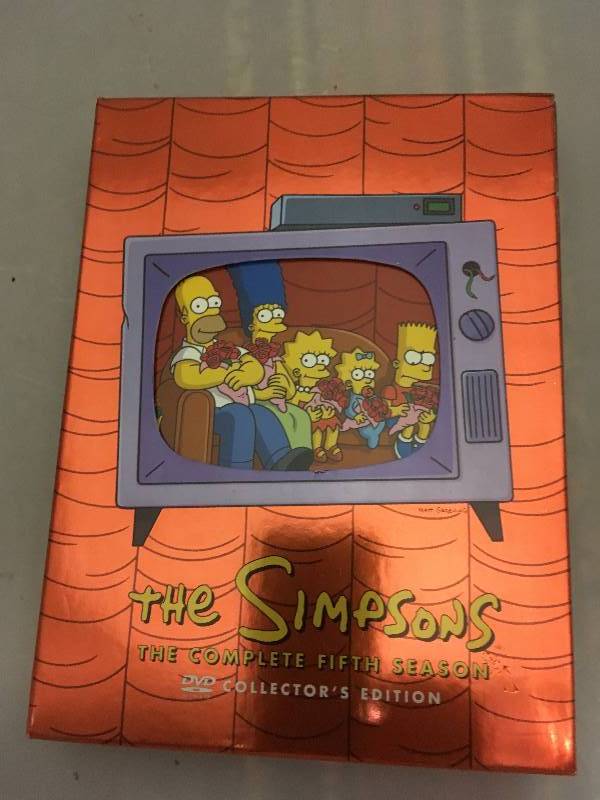 lot 130 image: Simpsons Complete Fifth Season DVDs