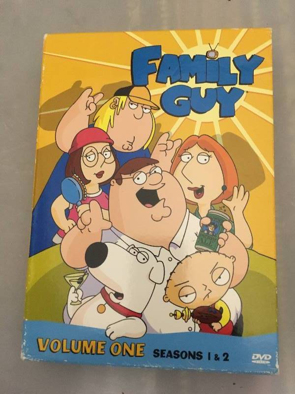 lot 51 image: Family Guy DVD Seasons 1 & 2