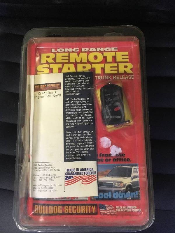 lot 109 image: Long Range Remote Starter