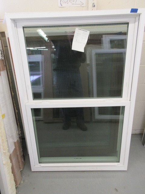 lot 112 image: ALMOST NEW DOUBLE HUNG WINDOW