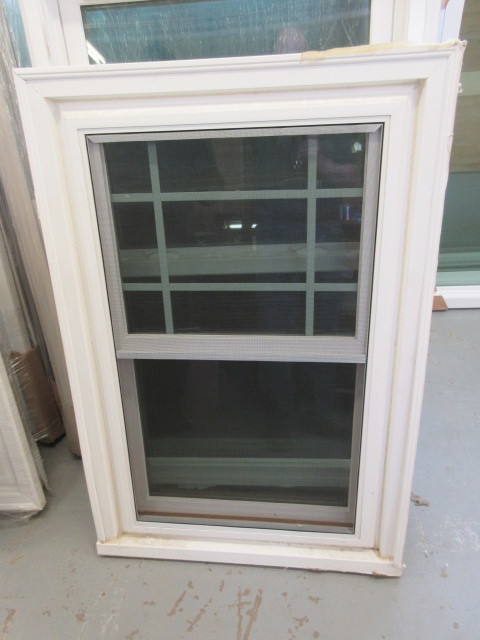 lot 137 image: ALMOST NEW DOUBLE HUNG WINDOW