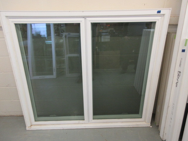 lot 140 image: ALMOST NEW TWIN CASEMENT WINDOW