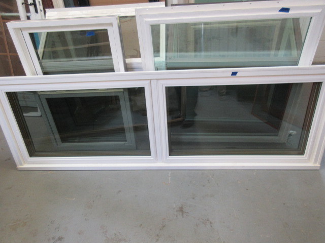 lot 211 image: NEW TWIN AWNING WINDOWS