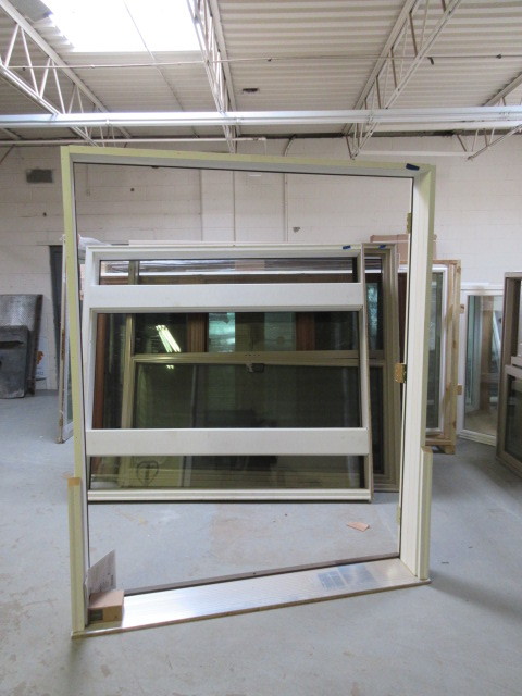 lot 230 image: ALMOST NEW FRENCH DOOR FRAME ONLY (NO DOOR)