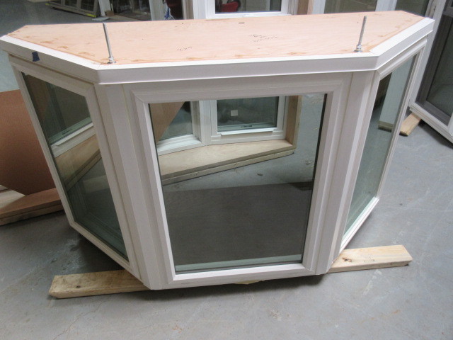 lot 213 image: NEW THREE LITE BAY WINDOW