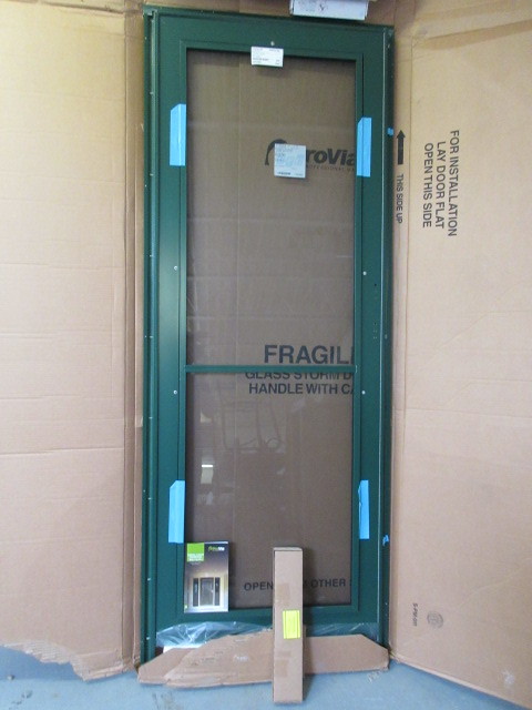 lot 171 image: NEW DELUXE STORM DOOR