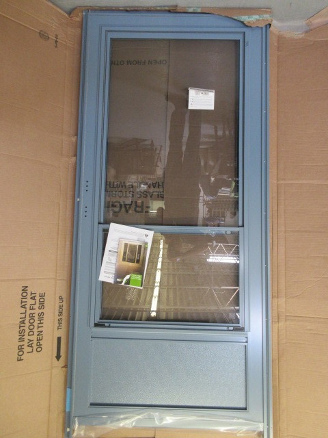 New Deluxe Storm Door Brand New And Almost New Windows Doors