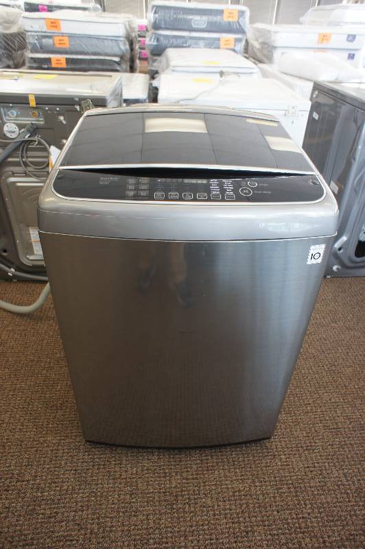 lot 12 image: NEW SCRATCH AND DENT - LG MODEL # (WT1701CV) - 4.9 cu.ft. Mega Capacity Front Control TurboWash Washer  - MSRP $ 1099.99 - TESTED WORKS