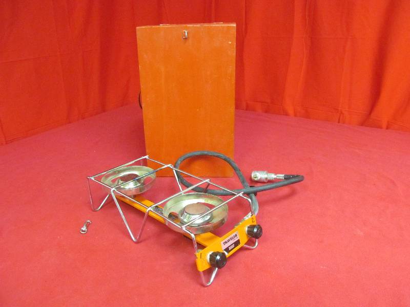 Travelers 2 burner camp stove
