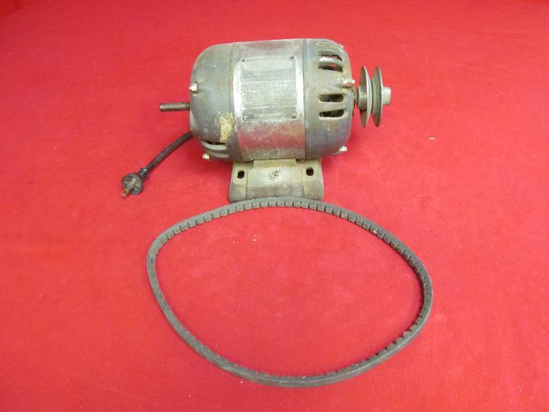 motor, pulley