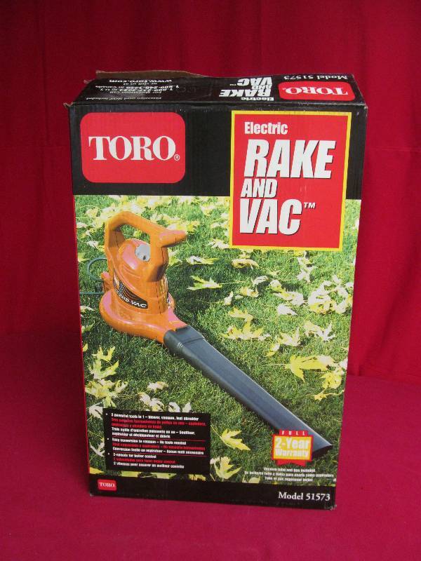 Toro rake Vac