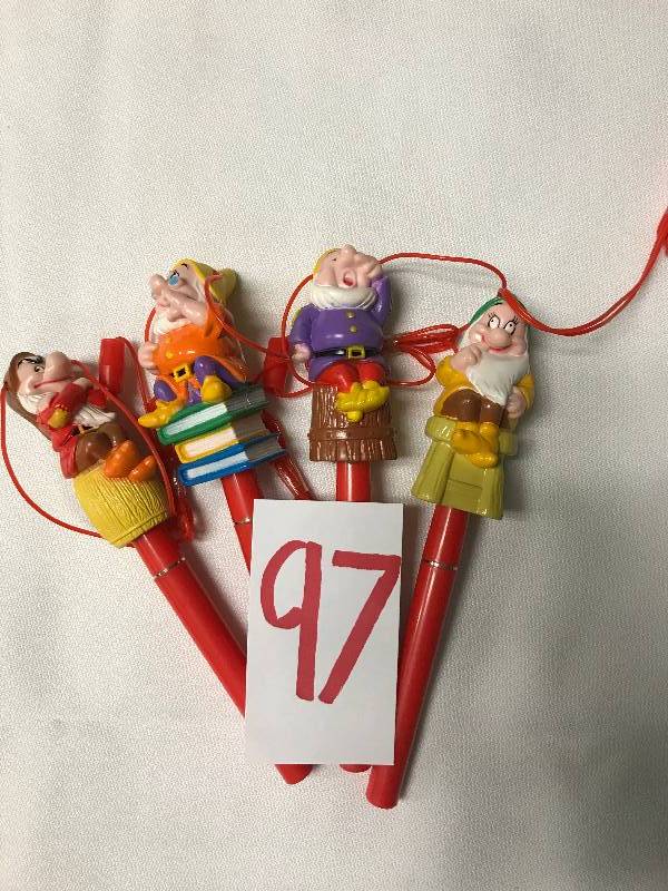 lot 97 image: Snow White and the Seven Dwarfs Pens