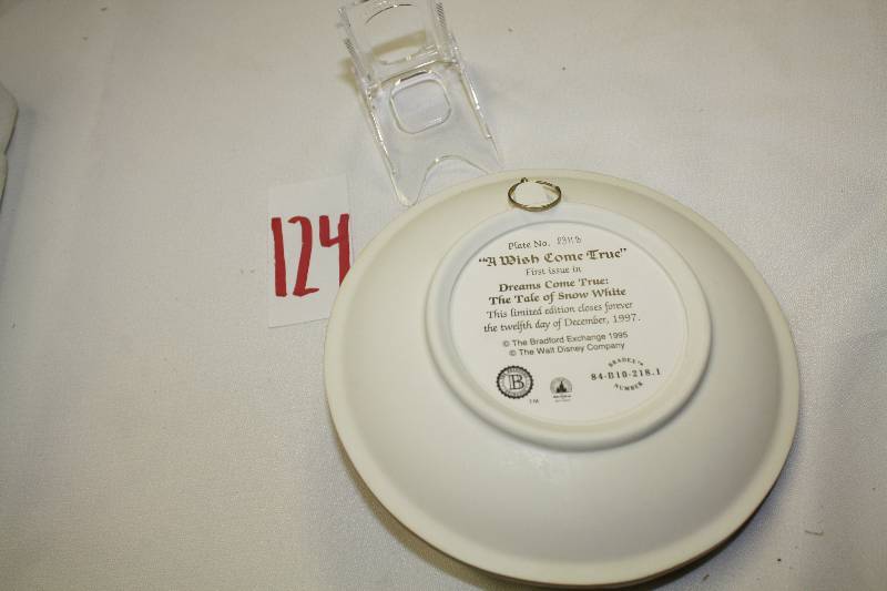 lot 124 image: Bradford Plate Number 2311B A Wish Come True