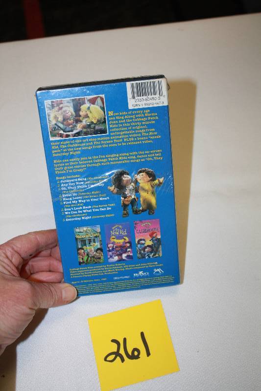 lot 261 image: Cabbage Patch Kids The Sing Along Video Tape