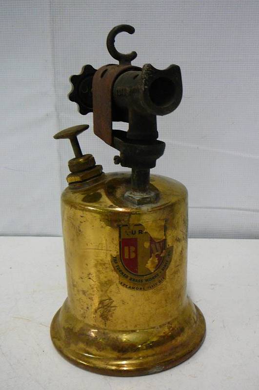 lot 5 image: Turner Brass Torch