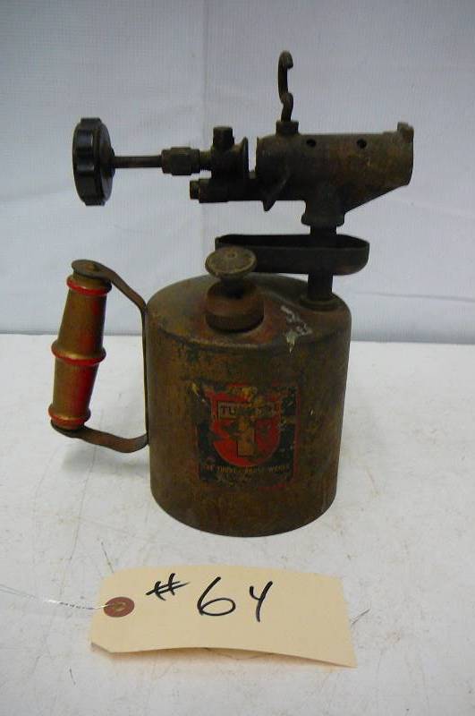 lot 64 image: Turner Brass Torch