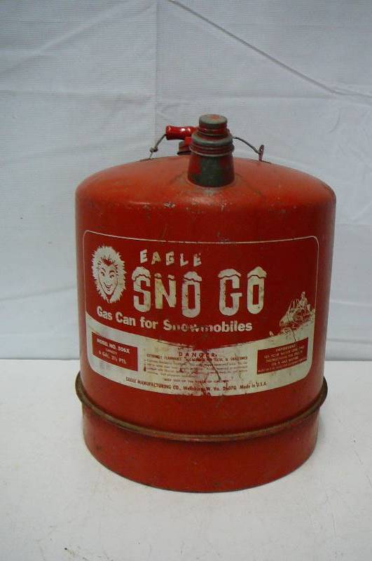 lot 69 image: Eagle Sno Go Gas Can