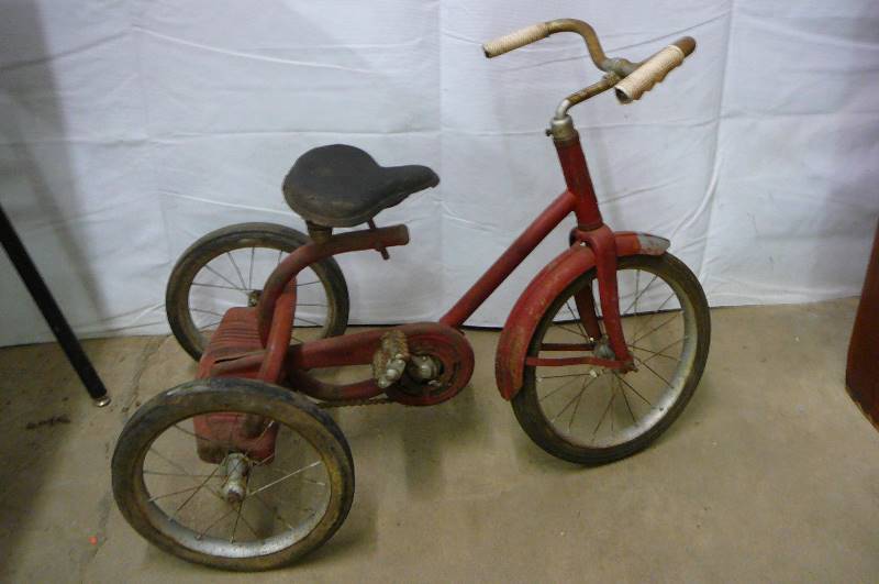 Kids Chain Drive Trike | Antique / Vintage / Collectibles #569 | K-BID