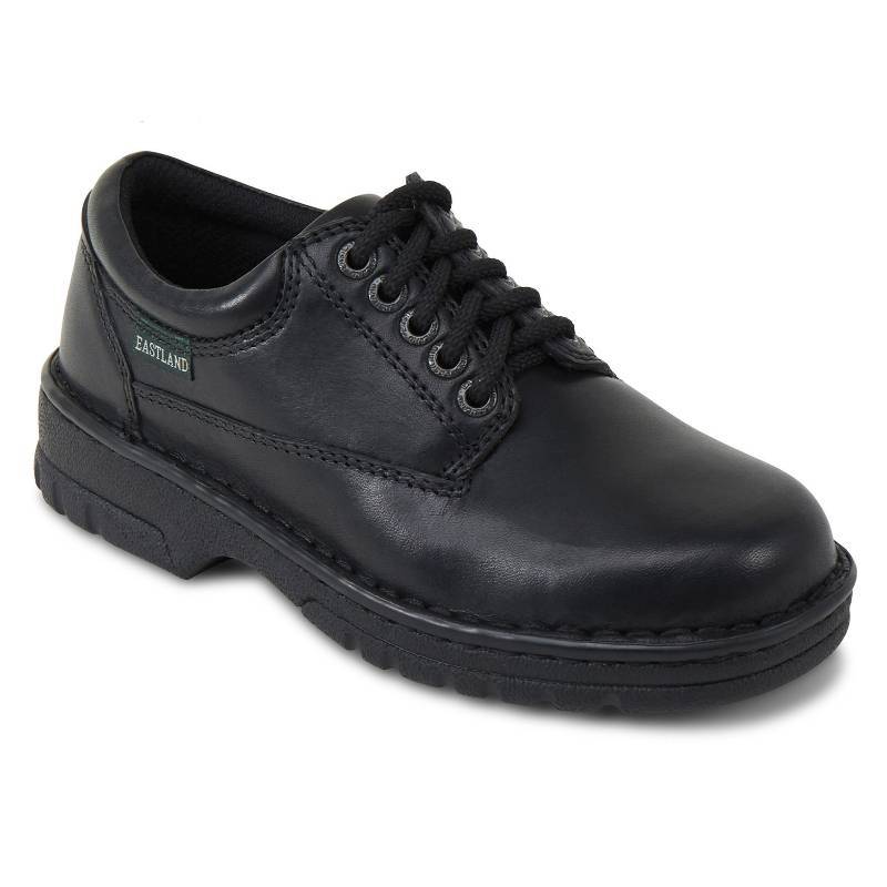 black leather women's eastland oxford shoe