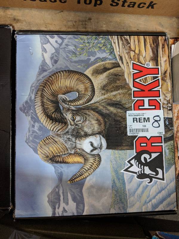 lot 8 image: Rocky Mens Treadflex 6 Composite-Toe Waterproof Work Boot - Brown 12