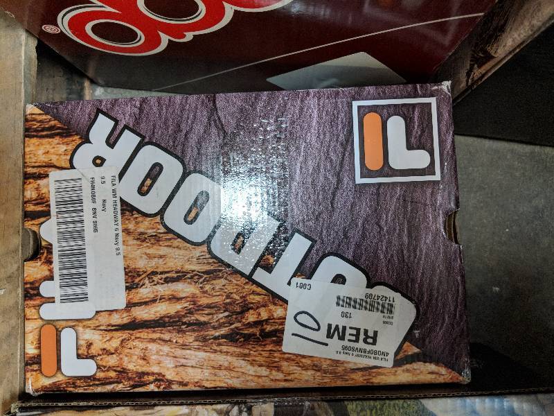 lot 10 image: Fila Womens Headway 6 Trail Running Shoe - Navy 9.5