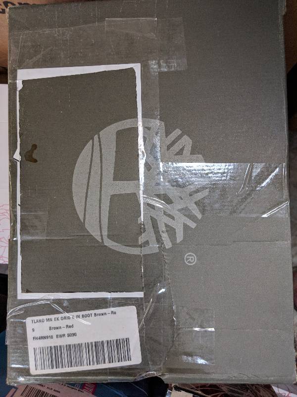 lot 13 image: Timberland Men�s Earthkeepers Original 6 Boot - Brown-Red 9