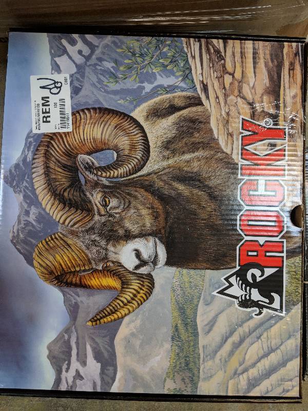 lot 28 image: Rocky Mens Gunnison Western Work Boot � Wide Brown 13