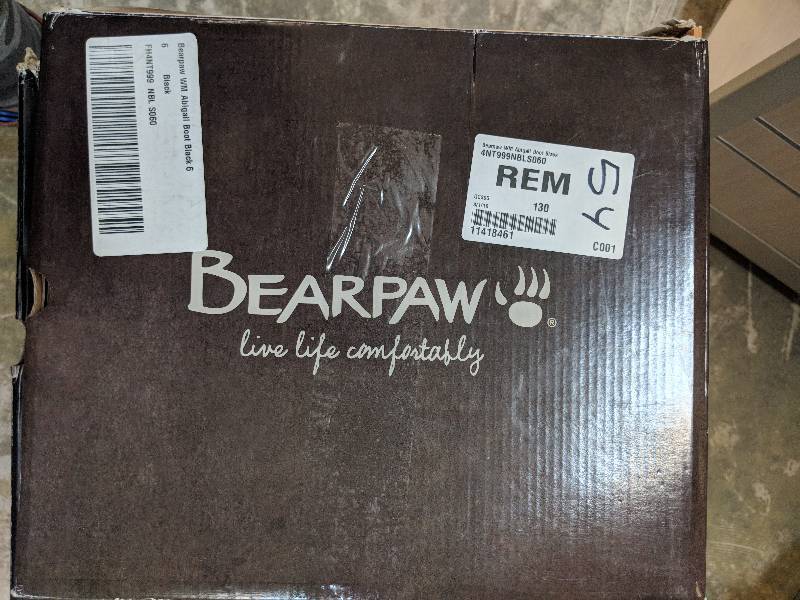 lot 54 image: Bearpaw Womens Abigail Boot - Black 6